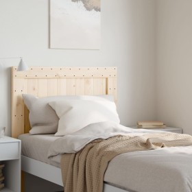 Solid pine wood headboard 100x104 cm by , Headboards and footboards - Ref: Foro24-358391, Price: 46,43 €, Discount: %