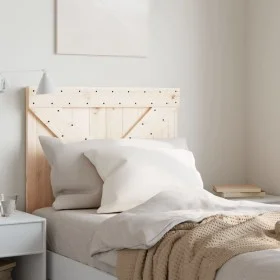 Solid pine wood bed headboard 80x104 cm by , Headboards and footboards - Ref: Foro24-358403, Price: 39,00 €, Discount: %