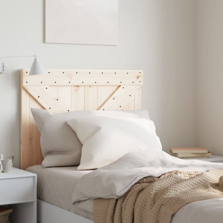 Bettkopfteil aus massivem Kiefernholz, 80 x 104 cm von , Kopf- und Fußteile - Ref: Foro24-358403, Preis: 39,34 €, Rabatt: %