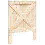Bettkopfteil aus massivem Kiefernholz, 80 x 104 cm von , Kopf- und Fußteile - Ref: Foro24-358403, Preis: 39,34 €, Rabatt: %
