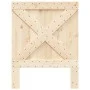 Cabecero de cama madera maciza de pino 80x104 cm de , Cabeceros y pies de cama - Ref: Foro24-358403, Precio: 38,99 €, Descuen...