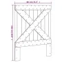 Cabecero de cama madera maciza de pino 80x104 cm de , Cabeceros y pies de cama - Ref: Foro24-358403, Precio: 38,99 €, Descuen...