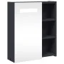 Bathroom cabinet with mirror and LED light gray 45x13x52 cm by , bathroom vanities - Ref: Foro24-357966, Price: 76,61 €, Disc...