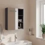 Bathroom cabinet with mirror and LED light gray 45x13x52 cm by , bathroom vanities - Ref: Foro24-357966, Price: 76,61 €, Disc...