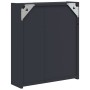 Badmöbel mit Spiegel und grauem LED-Licht 45x13x52 cm von , Badezimmerwaschtische - Ref: Foro24-357966, Preis: 77,84 €, Rabat...