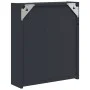 Bathroom cabinet with mirror and LED light gray 45x13x52 cm by , bathroom vanities - Ref: Foro24-357966, Price: 76,61 €, Disc...