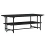 Mesa de centro de madera contrachapada negro 100x50x40 cm de , Mesas de centro - Ref: Foro24-835319, Precio: 52,73 €, Descuen...