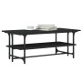 Mesa de centro de madera contrachapada negro 100x50x40 cm de , Mesas de centro - Ref: Foro24-835319, Precio: 53,34 €, Descuen...