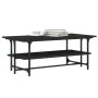 Mesa de centro de madera contrachapada negro 100x50x40 cm de , Mesas de centro - Ref: Foro24-835319, Precio: 52,73 €, Descuen...