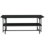 Mesa de centro de madera contrachapada negro 100x50x40 cm de , Mesas de centro - Ref: Foro24-835319, Precio: 53,34 €, Descuen...