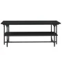 Mesa de centro de madera contrachapada negro 100x50x40 cm de , Mesas de centro - Ref: Foro24-835319, Precio: 52,73 €, Descuen...