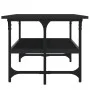 Black plywood coffee table 100x50x40 cm by , Coffee table - Ref: Foro24-835319, Price: 52,73 €, Discount: %