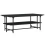 Mesa de centro de madera contrachapada negro 100x50x40 cm de , Mesas de centro - Ref: Foro24-835319, Precio: 52,73 €, Descuen...