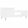 Mesa de centro madera contrachapada blanco 100x50x45 cm de , Mesas de centro - Ref: Foro24-830828, Precio: 56,75 €, Descuento: %
