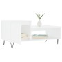 Couchtisch aus weißem Sperrholz, 100 x 50 x 45 cm von , Couchtisch - Ref: Foro24-830828, Preis: 57,33 €, Rabatt: %
