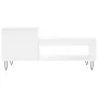 Mesa de centro madera contrachapada blanco 100x50x45 cm de , Mesas de centro - Ref: Foro24-830828, Precio: 56,75 €, Descuento: %