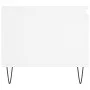 Mesa de centro madera contrachapada blanco 100x50x45 cm de , Mesas de centro - Ref: Foro24-830828, Precio: 56,75 €, Descuento: %
