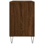 Mueble zapatero madera contrachapada roble marrón 102x36x60 cm