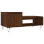 Couchtisch aus braunem Eichensperrholz, 100 x 50 x 45 cm von , Couchtisch - Ref: Foro24-830835, Preis: 47,80 €, Rabatt: %