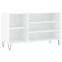 White plywood shoe cabinet 102x36x60 cm by , Shoe racks and shoe organizers - Ref: Foro24-831412, Price: 47,03 €, Discount: %