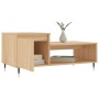 Mesa de centro madera contrachapada roble Sonoma 100x50x45 cm de , Mesas de centro - Ref: Foro24-830823, Precio: 47,24 €