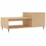 Mesa de centro madera contrachapada roble Sonoma 100x50x45 cm de , Mesas de centro - Ref: Foro24-830823, Precio: 46,91 €, Des...