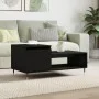 Couchtisch aus schwarzem Sperrholz, 100 x 50 x 45 cm von , Couchtisch - Ref: Foro24-830821, Preis: 48,38 €, Rabatt: %