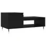 Couchtisch aus schwarzem Sperrholz, 100 x 50 x 45 cm von , Couchtisch - Ref: Foro24-830821, Preis: 48,38 €, Rabatt: %