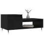 Couchtisch aus schwarzem Sperrholz, 100 x 50 x 45 cm von , Couchtisch - Ref: Foro24-830821, Preis: 48,38 €, Rabatt: %