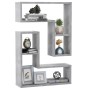 Wandregale 2 Stück betongraues Sperrholz 50x15x50 cm von , Regale und Regale - Ref: Foro24-807218, Preis: 30,63 €, Rabatt: %