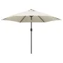 Cantilever umbrella 3 m white sand by vidaXL, Umbrellas - Ref: Foro24-42204, Price: 86,52 €, Discount: %
