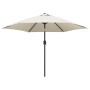 Freischwinger 3 m weißer Sand von vidaXL, Sonnenschirme - Ref: Foro24-42204, Preis: 89,12 €, Rabatt: %