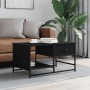 Mesa de centro madera de ingeniería negra 85,5x51x45 cm de , Mesas de centro - Ref: Foro24-835339, Precio: 56,75 €