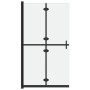 Faltduschwand aus satiniertem ESG-Glas 100x190 cm von , Duschwände und Duschwände - Ref: Foro24-151195, Preis: 278,06 €, Raba...