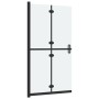 Faltduschwand aus satiniertem ESG-Glas 100x190 cm von , Duschwände und Duschwände - Ref: Foro24-151195, Preis: 278,06 €, Raba...