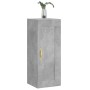 Betongrauer Wandschrank aus Holzwerkstoff, 34,5 x 34 x 90 cm von , Sideboards - Ref: Foro24-835022, Preis: 41,16 €, Rabatt: %
