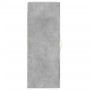 Betongrauer Wandschrank aus Holzwerkstoff, 34,5 x 34 x 90 cm von , Sideboards - Ref: Foro24-835022, Preis: 41,16 €, Rabatt: %