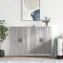 Armarios de pared 2 uds madera de ingeniería gris Sonoma de , Aparadores - Ref: Foro24-3197895, Precio: 137,25 €, Descuento: %