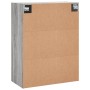 Armarios de pared 2 uds madera de ingeniería gris Sonoma de , Aparadores - Ref: Foro24-3197895, Precio: 139,02 €, Descuento: %