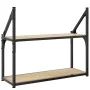 Estantería de pared madera ingeniería roble Sonoma 60x21x51 cm de , Estantes y estanterías - Ref: Foro24-835460, Precio: 28,8...
