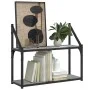 Sonoma graues Wandregal aus Holzwerkstoff, 60 x 21 x 51 cm von , Regale und Regale - Ref: Foro24-835462, Preis: 24,94 €, Raba...