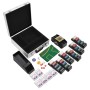 Poker chip set 600 pieces 4 g by , Poker cases and chips - Ref: Foro24-80413, Price: 68,33 €, Discount: %