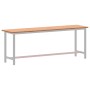 Schreibtischplatte aus massivem Buchenholz, 220 x 55 x 2,5 cm von , Tischplatten - Ref: Foro24-356098, Preis: 187,36 €, Rabat...
