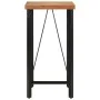 Hochtisch aus Eisen und massivem Akazienholz, 55 x 55 x 107 cm von , Küchen- und Esstische - Ref: Foro24-356369, Preis: 183,8...
