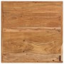 Hochtisch aus Eisen und massivem Akazienholz, 55 x 55 x 107 cm von , Küchen- und Esstische - Ref: Foro24-356369, Preis: 183,9...