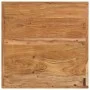 Hochtisch aus Eisen und massivem Akazienholz, 55 x 55 x 107 cm von , Küchen- und Esstische - Ref: Foro24-356369, Preis: 183,8...