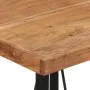 Hochtisch aus Eisen und massivem Akazienholz, 55 x 55 x 107 cm von , Küchen- und Esstische - Ref: Foro24-356369, Preis: 183,8...
