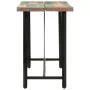 Iron and solid recycled wood high table 150x70x107 cm by , Kitchen and dining tables - Ref: Foro24-356374, Price: 269,84 €, D...