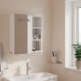 Mueble de baño con espejo y luz LED blanco 45x13x52 cm de , Tocadores de baño - Ref: Foro24-357965, Precio: 77,84 €, Descuent...