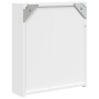 Badezimmerschrank mit Spiegel und weißem LED-Licht 45x13x52 cm von , Badezimmerwaschtische - Ref: Foro24-357965, Preis: 77,84...